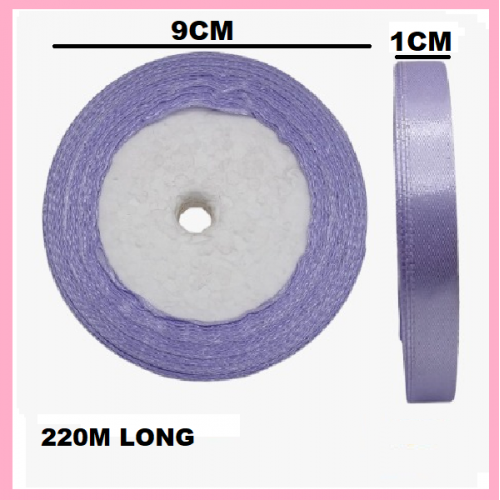 RIBBON SATIN PURPLE 15MM RIBBON SATIN PURPLE 15MM